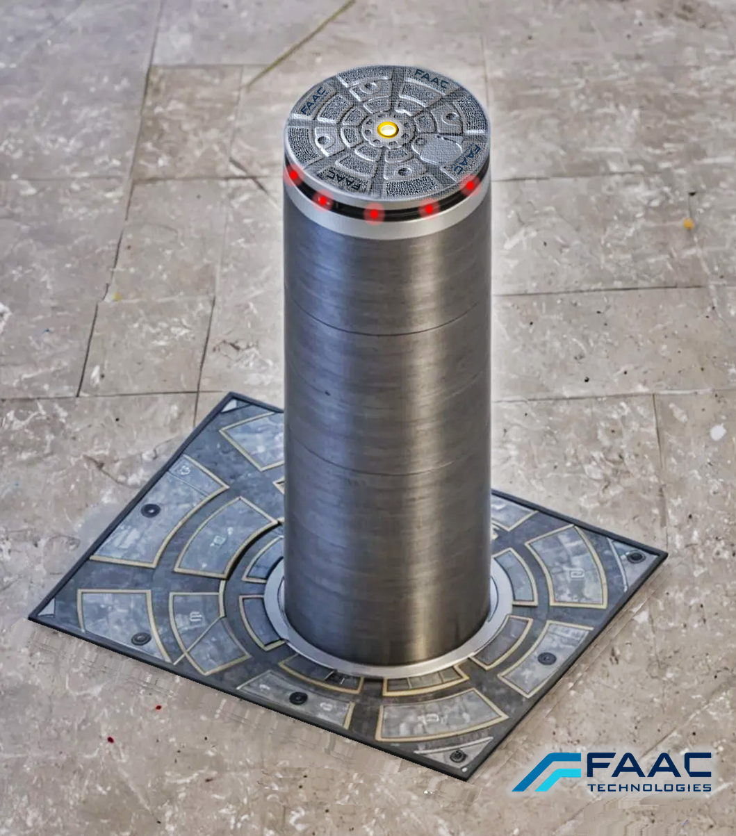 FAAC-Automatic-Traffic-and-Perimeter-Security-Bollard.
